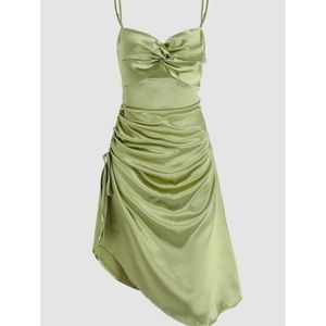 Cider green dress